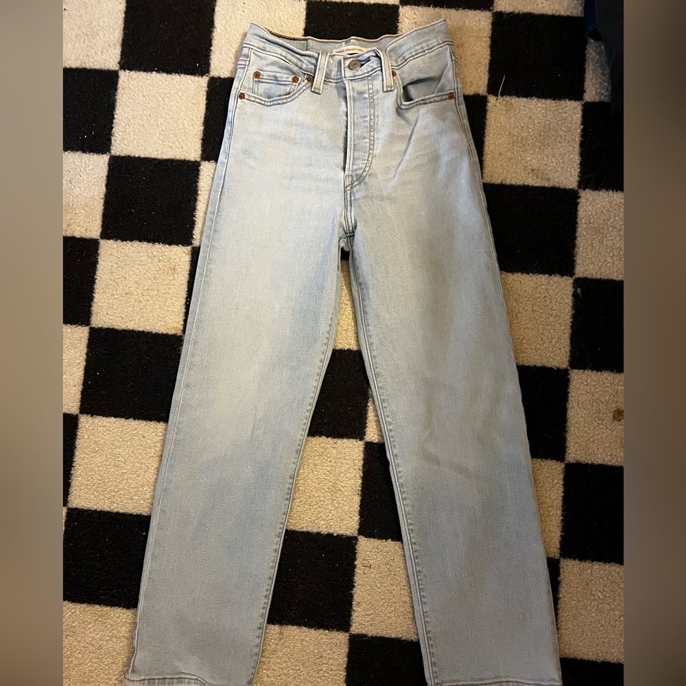 Ribcage straight Levis